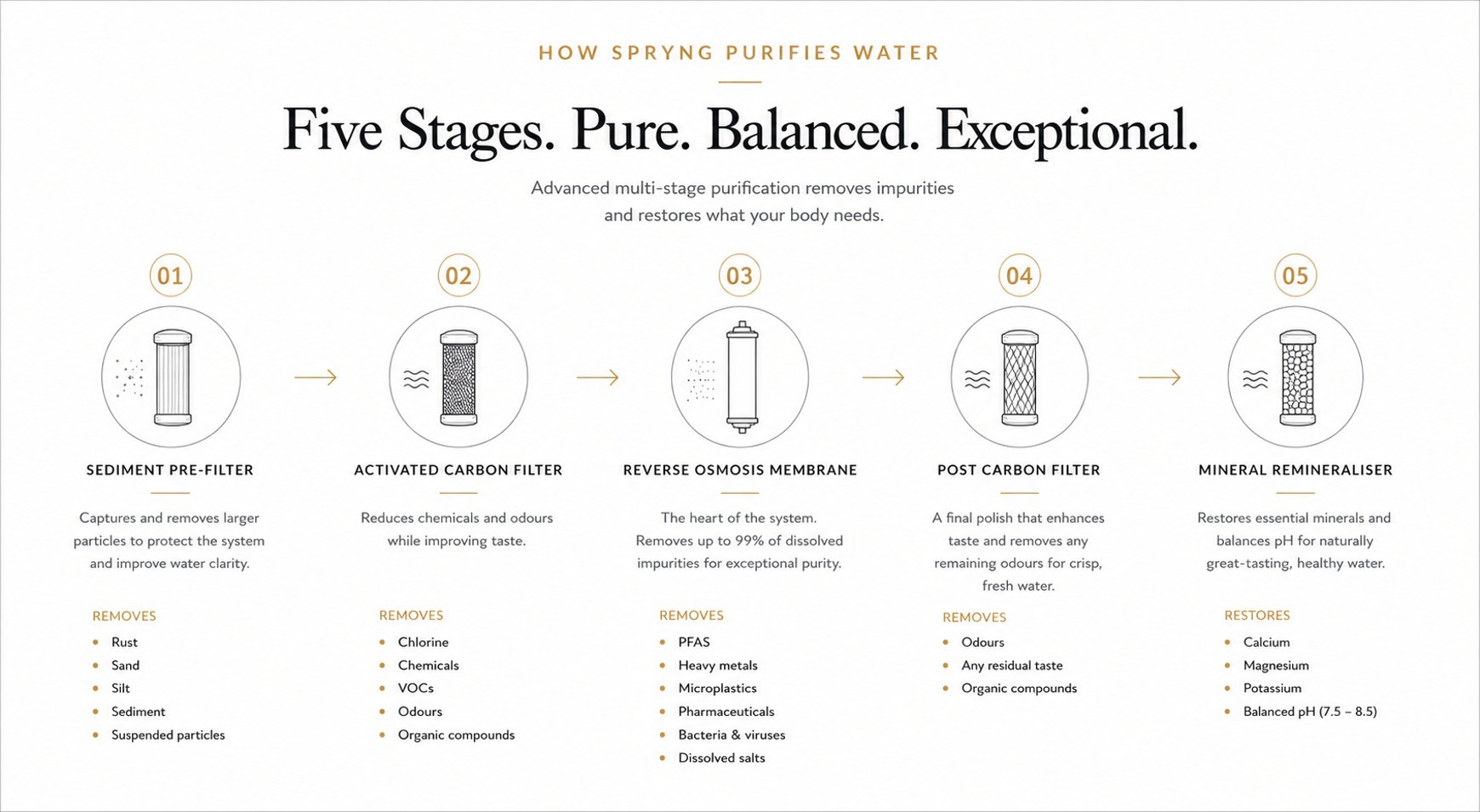 Spring Water Purification